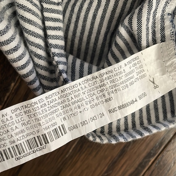 Zara 18-24m Boy Button Shirt - Picture 3 of 3